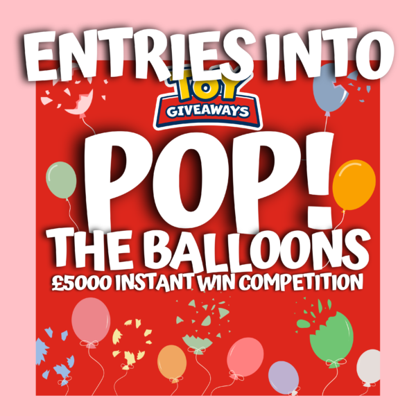 100 Entries Into POP! The Balloons Prize Pool
